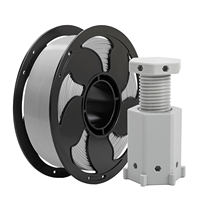 Filament PLA neuf d'usine pour impression 3D, PETG, couleur unique, 1 kg, plusieurs couleurs en option, 16 mm, moulage soigné