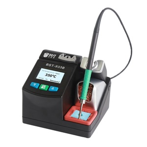 BST-933B Trạm Hàn Sắt Thông Minh Không Chì T12 Tip 130W Cho Điện Thoại Di Động PCB BGA <span class=keywords><strong>SMD</strong></span> Dụng Cụ Sửa Chữa Hàn - Product Image 1