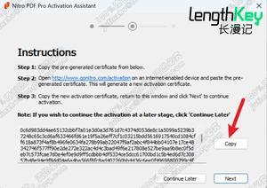Clé de licence officielle authentique Nitro PDF Pro 14 24h/24 et 7j/7, <span class=keywords><strong>activation</strong></span> en ligne pour une édition à vie du logiciel PDF - Product Image 3