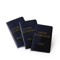 Cahier de passeport en papier imprimé à chaud, personnalisation directement de l'usine, estampage à chaud