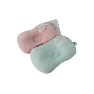 Custom Cute Animal Kawaii Kids Toys Soft Stuffed Sheep Pattern Plush Pillow for Children Baby Head Protection