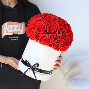 Cajas de Rosas Preservadas Personalizadas de Larga Duración, Rosas Eternas en Caja de Regalo para Novia o <span class=keywords><strong>Esposa</strong></span> - Product Image 5