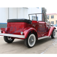 Offre Spéciale : Voiture Électrique Vintage, Alimentée par Batterie, Style Rétro, Idéale pour Petites Balades en Station Balnéaire