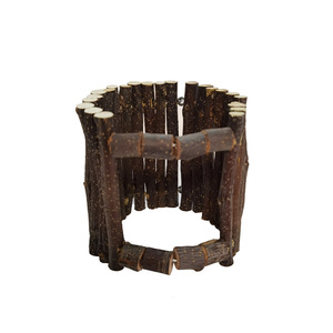 Juguete para Hámster Dorado, Rama de Manzana Masticable, Casa Escondite de Madera, Suministros para Mascotas - Product Image 5