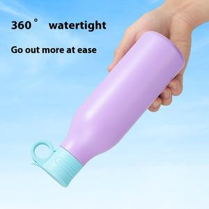 Letu Sports Bouteille d'eau avec paille Design simple moderne Tasse thermos portable en acier inoxydable 304 avec couvercle de haute qualité - Product Image 3