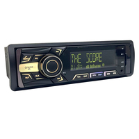Lecteur MP3 de voiture encastrable 4*80W classe D, autoradio Bluetooth FM USB AUX TF Card, stéréo numérique LED