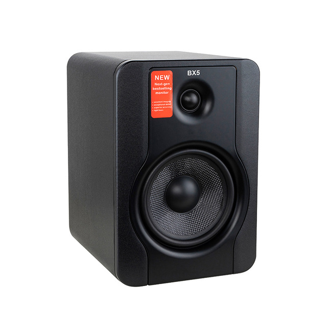 BX5 D2 Professional Active Monitor Speakers 5-inch 8-inch Wooden Enclosure 70-130W for Stage Audio System Multi-Purpose Hall