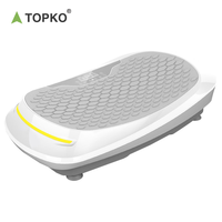 TOPKO Plaque vibrante pour tout le corps, équipement de fitness 4D, machine à vibrer pour la salle de sport à domicile, vente à chaud