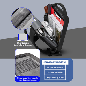 Business Slim <strong>Small</strong> <strong>Backpack</strong> Computer Travel <strong>Backpacks</strong> 15.6 Inch Waterproof <strong>Laptop</strong> Bag for Work Office College <strong>Backpack</strong> for Men - Product Image 4