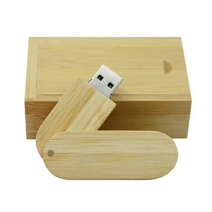 Nouvelle clé USB 2.0 <span class=keywords><strong>en</strong></span> bois avec logo personnalisé, 64 Go/128 Go, prix d'usine, cadeaux promotionnels, pivotante, cryptée, garantie de 3 ans, gratuite - Product Image 3