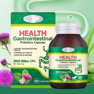 Alta Qualidade Gastrointestinais Probióticos Cápsulas-Natural Infundido com Ervas, Apoia a Saúde Intestinal e Digestão, Equilibra a Flora Intestinal - Product Image 3