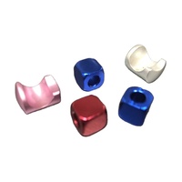 Service d'usinage CNC de haute précision, pièces métalliques personnalisées OEM ODM, composants usinés CNC en aluminium anodisé coloré de petite taille