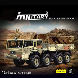 Mould King 20040 KOLOS 8X8 Véhicule de <span class=keywords><strong>Camouflage</strong></span> Télécommandé par APP, Camions de Combat, Modèle de Jeu de Construction, Jouet pour Enfants - Product Image 1