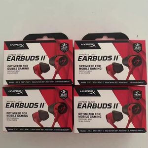 Écouteurs intra-auriculaires HyperX Cloud II - Haut-parleurs de 14 mm, étui rigide, connecteurs bas profil 90/3,5 mm, micro intégré, multifonction, pour PC - Product Image 1