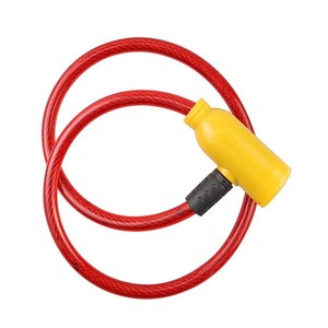 Bicycle <b>Lock</b> 120 Cm Blue Metal Wire <b>Lock</b> For Bicycles Doors <b>Windows</b> Durable - Product Image 2