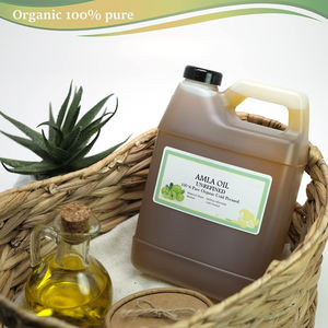Fornecedor de Óleo Bio de Semente de <span class=keywords><strong>Amla</strong></span> Prensado a Frio, 1kg de Óleo Carreador Orgânico de Groselha Indiana para Crescimento Capilar - Product Image 3