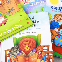Impression personnalisée de livres pour enfants en couverture rigide couleur, service d'impression de livres d'histoires illustrées pour enfants de haute qualité