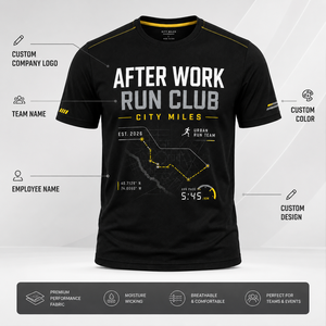 เสื้อวิ่งออกกำลังกายสำหรับพนักงาน ชุดกิจกรรมองค์กร ชุดทีมวิ่งหลังเลิกงานแบบกำหนดเอง - Product Image 6