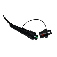 Câble de raccordement à fibre optique monomode FTTH avec connecteur Mini SC APC, assemblage de câbles extérieurs pour 5G GPRS, certifié ISO9001