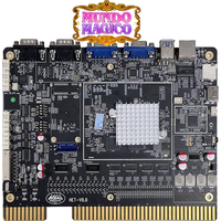 Support de jeu HET Mundo Magico pour écran simple ou double, logiciel PCB espagnol (MOQ2Pcs) – Prix usine pour machine de divertissement