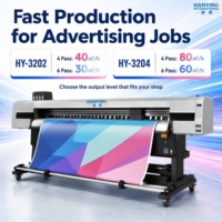 Nueva Impresora de Formato Ancho de 3200 mm con Tinta Eco Solvente Totalmente Automática para Impresión de Pancartas, Adhesivos y Pósters con 1 Año de Garantía