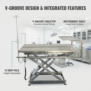 Mesa <span class=keywords><strong>de</strong></span> Examen Veterinario Premium Diseñada para Chequeos <span class=keywords><strong>de</strong></span> <span class=keywords><strong>Rutina</strong></span> y Comodidad Animal en Clínicas Veterinarias y Centros <span class=keywords><strong>de</strong></span> Salud - Product Image 3