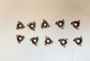 Inserto de roscado Ginley 22IR A60 A55 Inserto de rosca interna Carburo 22IR Inserto de roscado de carburo interno para acero inoxidable - Product Image 5