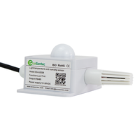 Sensor Integrado de Temperatura y Humedad Ecosentec Light RS485 Modbus 3 en 1, Transmisor de Ambiente con Lux, Temperatura y Humedad