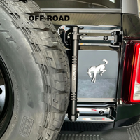 Support de fixation de drapeau professionnel double usage pour hayon, ouvre-bouteille, en alliage d'aluminium, non destructif, pour Ford Bronco 2021+