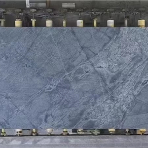 Losas de Mármol Azul Gris Plateado, Superficie Pulida y Afilada, Estilo Moderno - Product Image 1