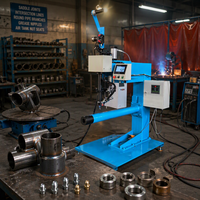 Supercnc Cylindre d'huile, Joints de selle, Tuyaux ronds, Tuyaux de raccordement, Buses d'huile, Écrous, Récipients d'air, Machine de soudage TIG MIG à rotation