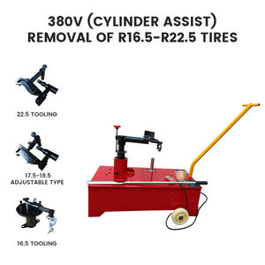 Desmontadora de Neumáticos Eléctrica para Camiones AUTO 380V de Alto Rendimiento R16.5-R22.5, Equipo para Desmontaje de Neumáticos Pesados - Product Image 4