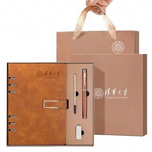 Juego de Regalo Ejecutivo de Lujo 2025, Cuaderno A5 Personalizado para Empresas, Kits Promocionales con Caja de Regalo Impresa en Serigrafía - Product Image 1