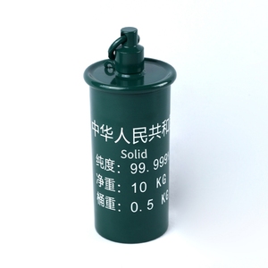 Nhà Máy Bán Tốt Độ Tinh Khiết 99.999 Lạnh Thép Cán Ngm Màu Xanh Lá Cây 10Kg Kim Loại Bao Bì Lon Thích Hợp Cho Vàng Khai Thác Mỏ - Product Image 3