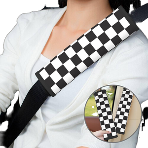 Automobiles Intérieur Accessoires Néoprène Étanche Stockage Moderne Voiture Ceinture De Sécurité Couverture avec Épaule Protection Pad - Product Image 1