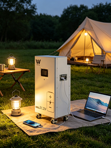 Wattzing Outdoor Portable Hybrid Grid Lithium Ion 314Ah16kWh 8000 Cycles 10-Year Warranty IP65 Energy Storage <b>Battery</b> Wattzing*1 - Product Image 6