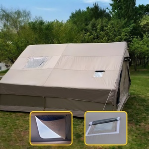 12m2 Outdoor Camping Inflatable <b>Tent</b> Thickened Oxford PVC Full Windproof Rainproof Four Seasons Automatic Opening BN-12 BN-12 - Product Image 3
