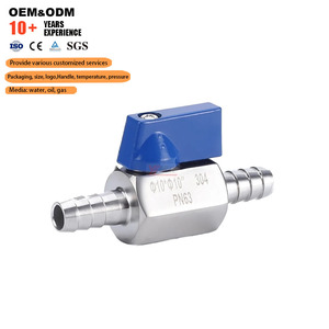 SS304/SS201 Mini Water <strong>Ball</strong> <strong>Valve</strong> Price Double External Thread Instrument Compact <strong>Ball</strong> <strong>Valve</strong> Stainless Steel Mini <strong>Ball</strong> <strong>Valve</strong> - Product Image 1
