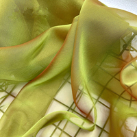 Usine directe léger 30D tissu en mousseline de soie bicolore 100% Polyester soyeux doux pour Cosplay Costume doublure rideaux mariages