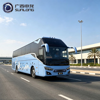 Autocar de direction intelligente 12m, 49+1+1 sièges, autonomie 700km, suspension pneumatique diesel pour location groupée