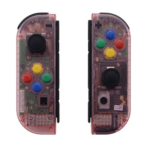 เคสเปลี่ยนทดแทนแบบใสสีชมพูสั่งทำพิเศษจาก EXtremeRate สำหรับ Nintendo Switch และ Switch Oled - Product Image 2