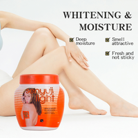 Lotion Corporelle Hydratante Éclaircissante à la Carotte, Crème Visage au Collagène et Vitamine C