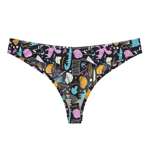 ชุดชั้นในสตรีแบบชิ้นเดียวมีช่องระบายระบายอากาศได้พิมพ์ลาย - Product Image 3