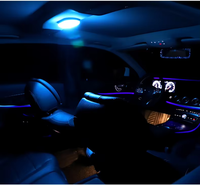 Lampe de lecture LED personnalisable pour l'intérieur de voiture, lampe de plafond de voiture, rechargeable par USB, tactile, accessoires universels