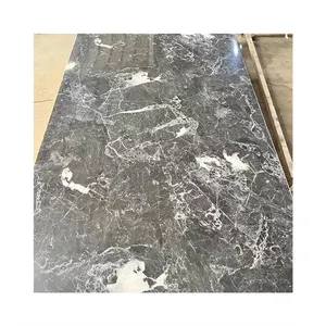 PVC Faux tấm đá cẩm thạch nhà sản xuất Lamina nhân tạo de Marmol UV đá cẩm thạch tấm nhựa PVC Panel tường