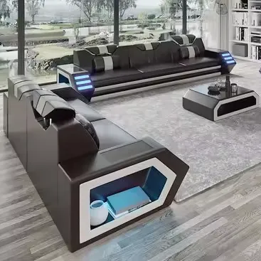 Set Sofa furnitur rumah, set sofa modern gaya nyaman untuk ruang tamu dan ruang tidur