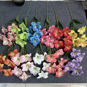 Bouquet de fleurs artificielles en soie, décoration de mariage, décoration de la maison, légères, gaufrées, conçues pour les événements et - Product Image 2