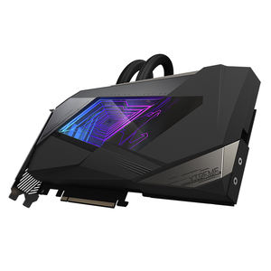 Carte graphique <span class=keywords><strong>GIGABYTE</strong></span> AORUS <span class=keywords><strong>RTX</strong></span> <span class=keywords><strong>3080TI</strong></span> XTREME WATERFORCE 12G LHR d'occasion avec 12 Go de GDDR6X et multiprocesseurs de streaming Ampere - Product Image 3