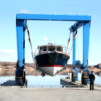 Équipement de levage de bateau ascenseur de voyage pour bateau 150 tonnes grue de levage de voyage