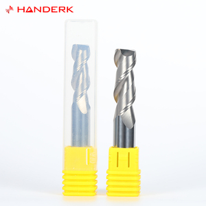 HANDERK Hrc55 Tungsten Carbide <strong>End</strong> <strong>Mill</strong> 6/8/10/12mm 2/3Flute Flat <strong>End</strong> Milling Cutter Set <strong>for</strong> Aluminum <strong>Copper</strong> Alloy - Product Image 5